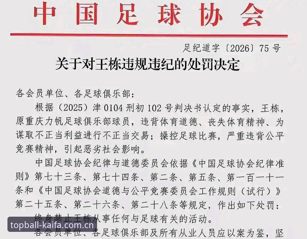 中国足协第三批禁足名单出炉，凯发平台深度解析赛场诚信实用指南